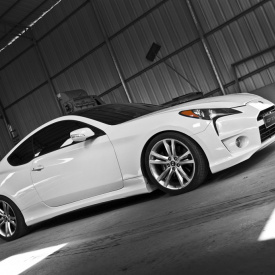 Пороги Bliss Vega 2 на Hyundai Genesis 1